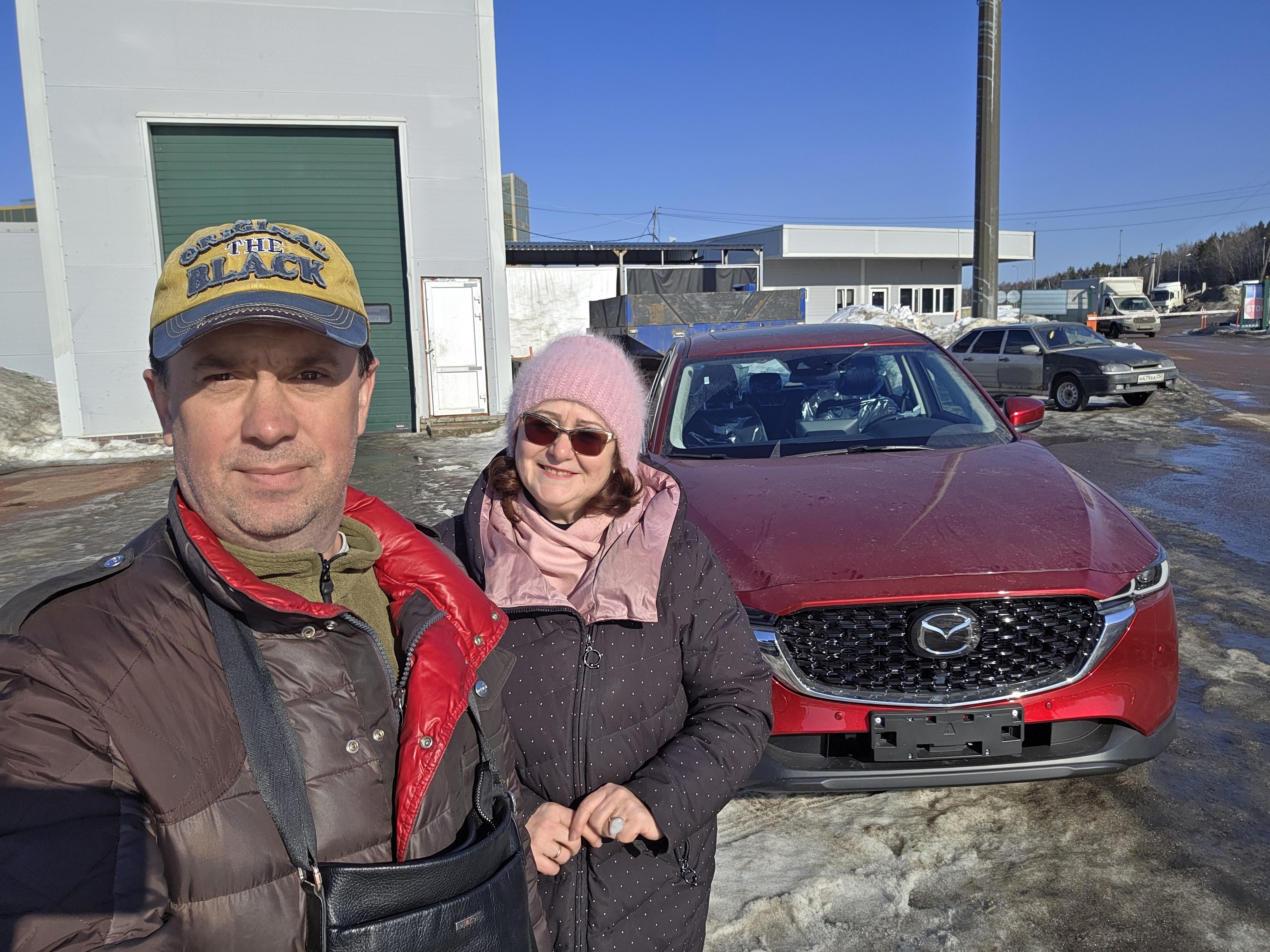 Отзыв заказчика Mazda CX5 2025 из Китая